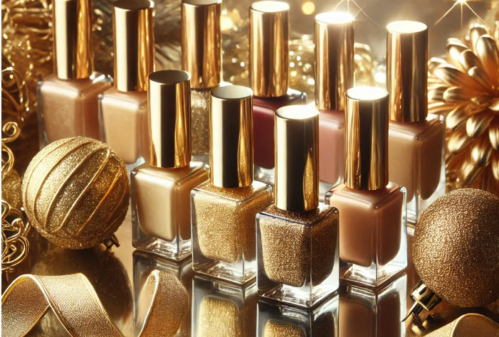 Ultra Glam Gold Nail Polishes for Holiday